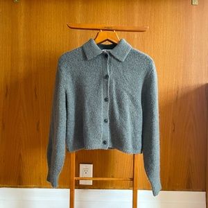 Collared Alpaca blend cardigan - & other Stories